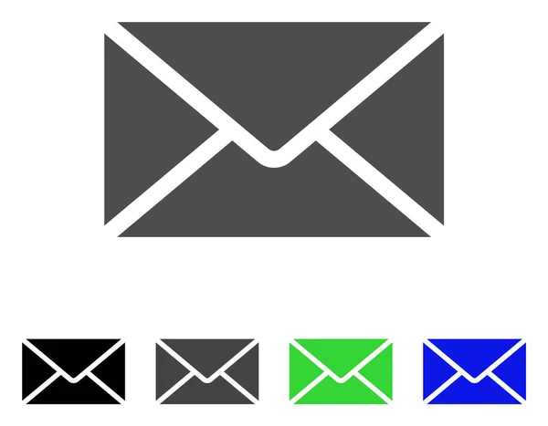 Sobre de correo Icono plano — Archivo Imágenes Vectoriales