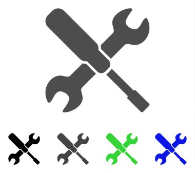 Ayarları seçenekleri düz simgesi