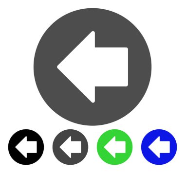 Önceki ok düz simgesi