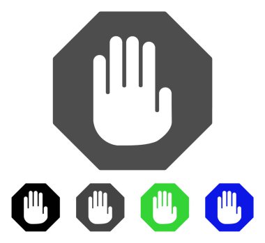 Düz simgesi sonlandırmak