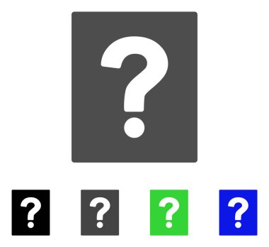 düz yardım simgesi