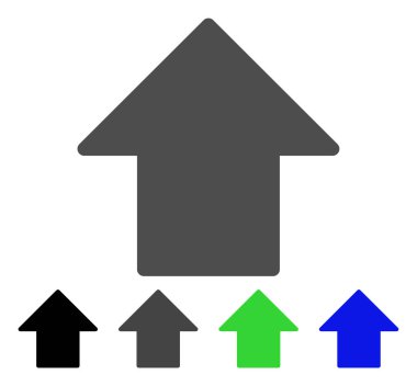 düz simgesi yukarı ok