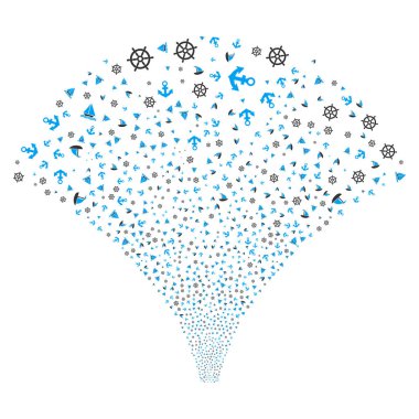 Kaynak akışı, tekne yelken simgeleri