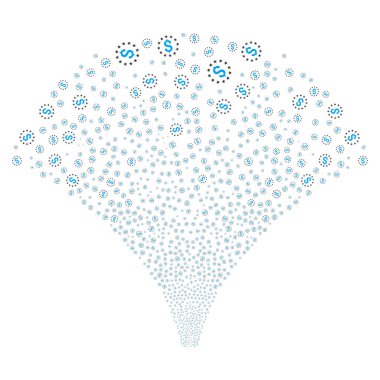 Kaynak akışı Doları yıldız kutsal kişilerin resmi