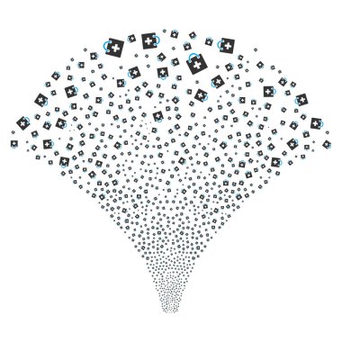 Kaynak akışı ilk yardım kiti simgeleri