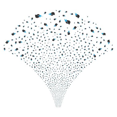 Kaynak kişi stres Strike akışı simgeleri