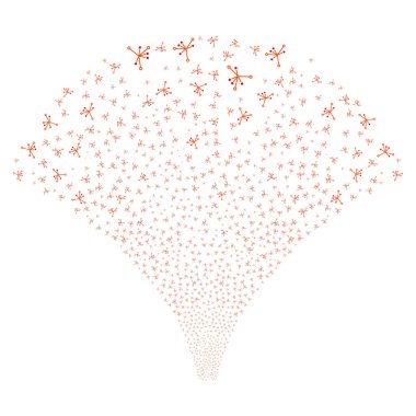 Kaynak akışı büyük patlama simgeleri