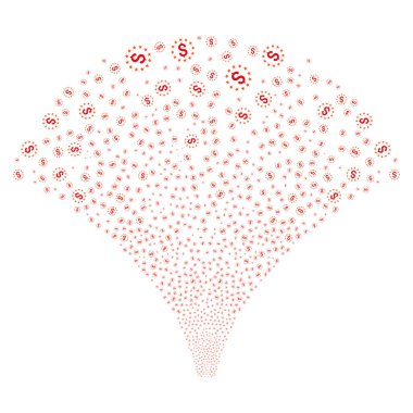 Kaynak akışı Doları yıldız kutsal kişilerin resmi