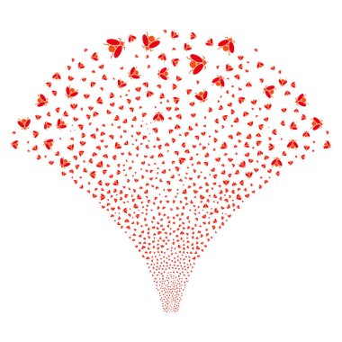 Kaynak sinek böcek akışı simgeleri