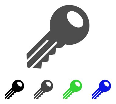 anahtar düz simgesi