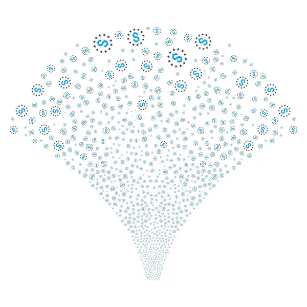 Kaynak akışı Doları yıldız kutsal kişilerin resmi