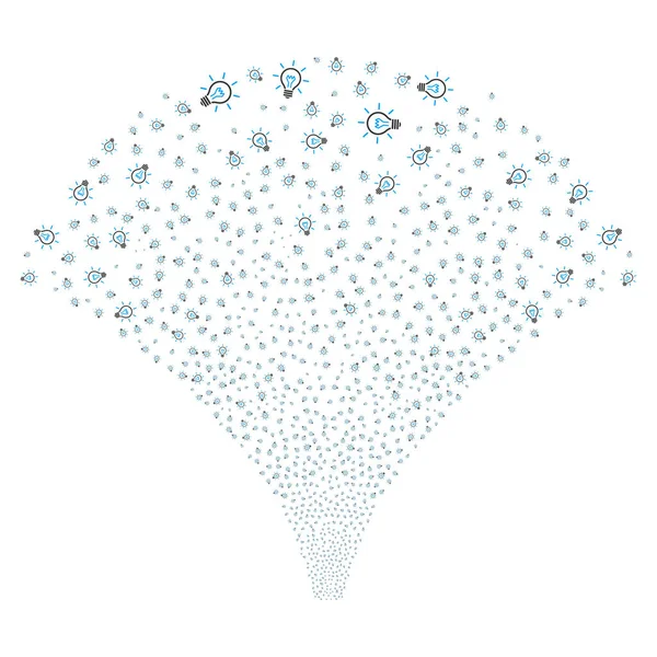 Kaynak ampul akışı simgeleri