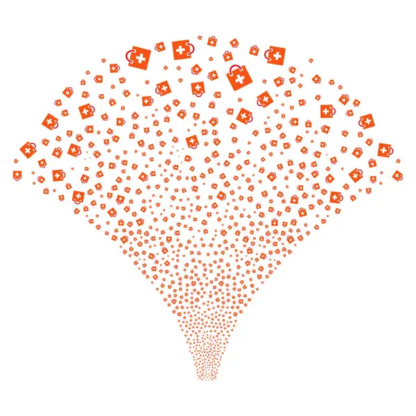 Kaynak akışı ilk yardım kiti simgeleri