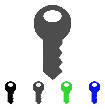 anahtar düz simgesi