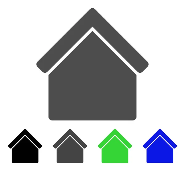 Home Apartamento Icono — Vector de stock