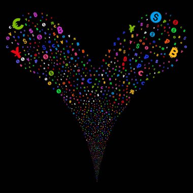 Para birimi simgeleri çeşme dere