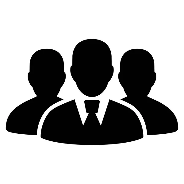 Groupe d'utilisateurs Flat Icon — Image vectorielle