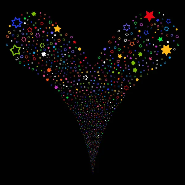 Dekorasyon yıldız çeşme dere