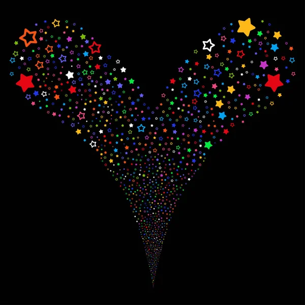 Dekorasyon yıldız çeşme dere