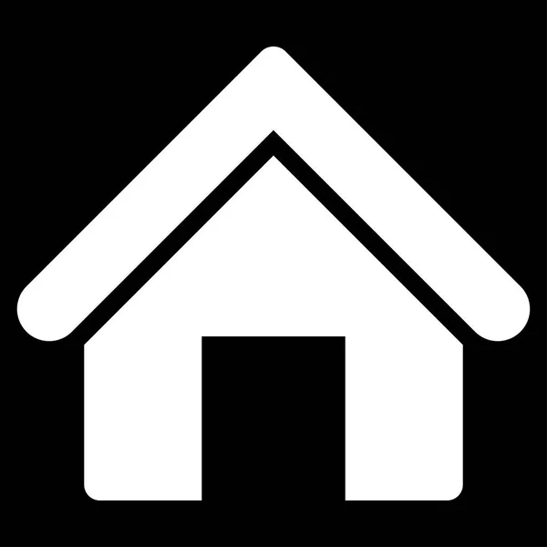 Casa icona vettoriale piatta — Vettoriale Stock
