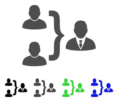 Kullanıcı Birliği düz simgesi