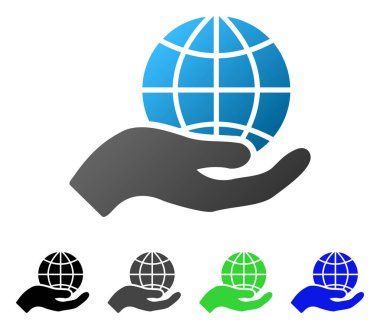 Genel bakım daire degrade simgesi