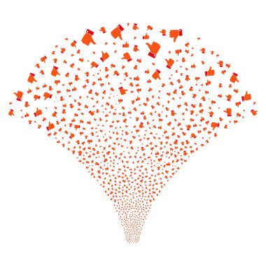 Kaynak akışı, başparmak yukarı simgeleri