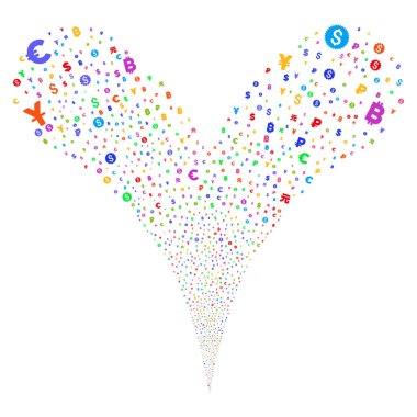 Para birimi simgeleri çeşme dere