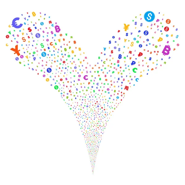 Para birimi simgeleri çeşme dere