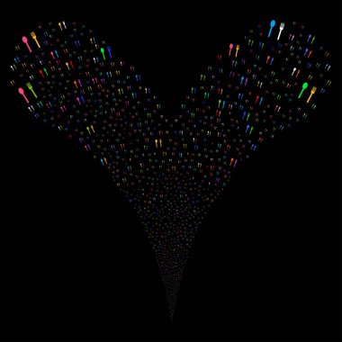 Çatal ve kaşık çeşme dere