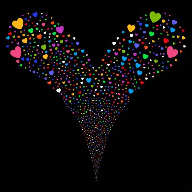 Aşk kalp çeşme dere