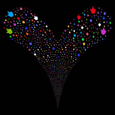 İşaretçi parmak çeşme dere