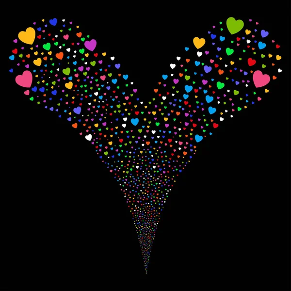 Aşk kalp çeşme dere