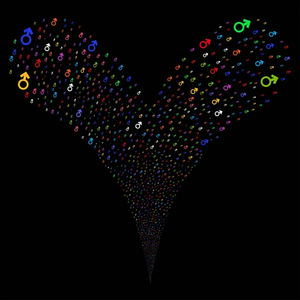 Mars sembolü çeşme dere