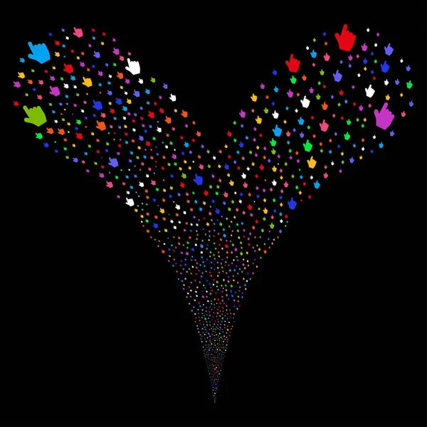 İşaretçi parmak çeşme dere