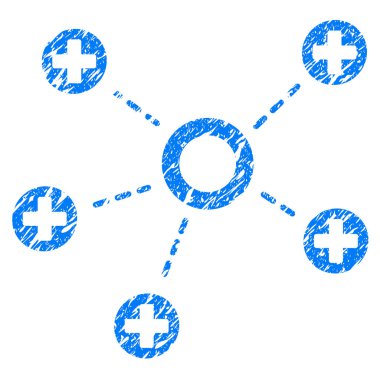 Tıbbi bağlantıları Grunge simgesi