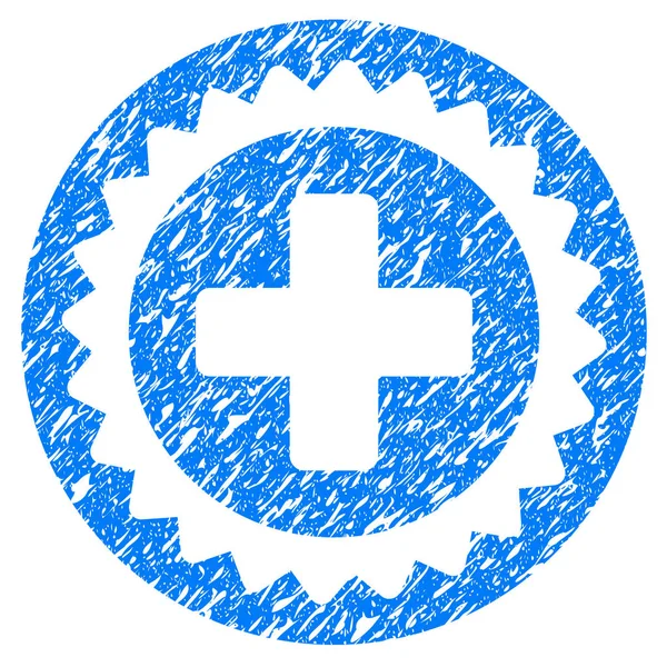 Tıbbi damga Grunge simgesi