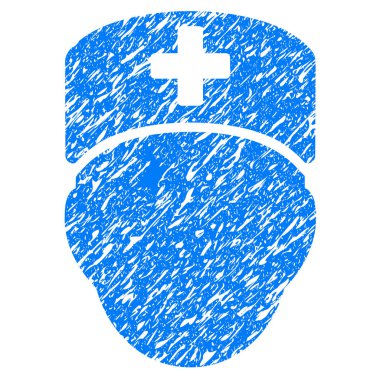 Doktor kafa Grunge simgesi