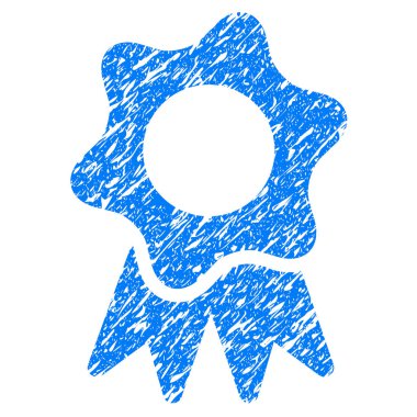 Ödülü mühür Grunge simgesi