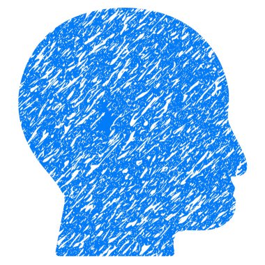 Kel kafası Grunge simgesi