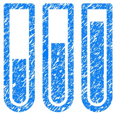 Kan analizi Grunge simgesi