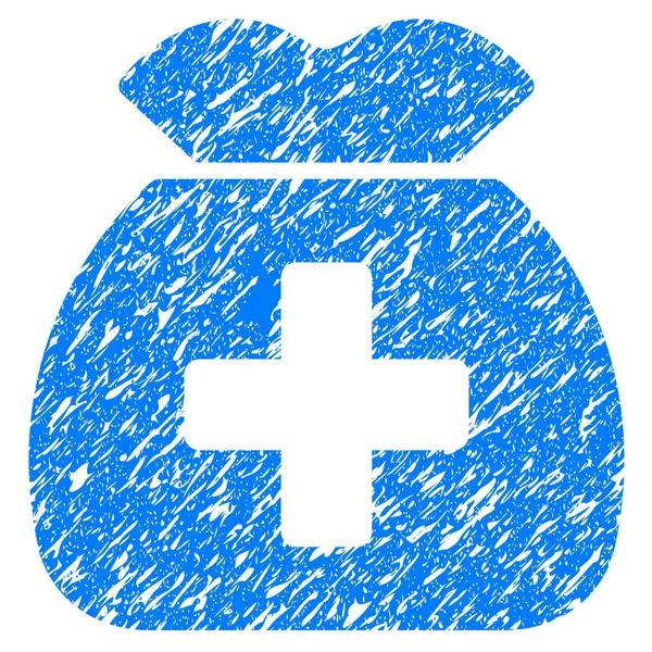 Tıbbi sermaye fonu Grunge simgesi