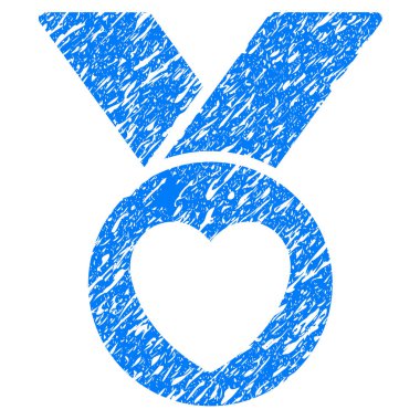 Sadaka madalya Grunge simgesi