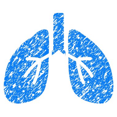 Akciğerler Grunge simgesi