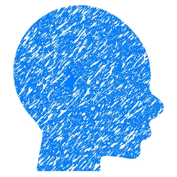 Çocuk kafa Grunge simgesi