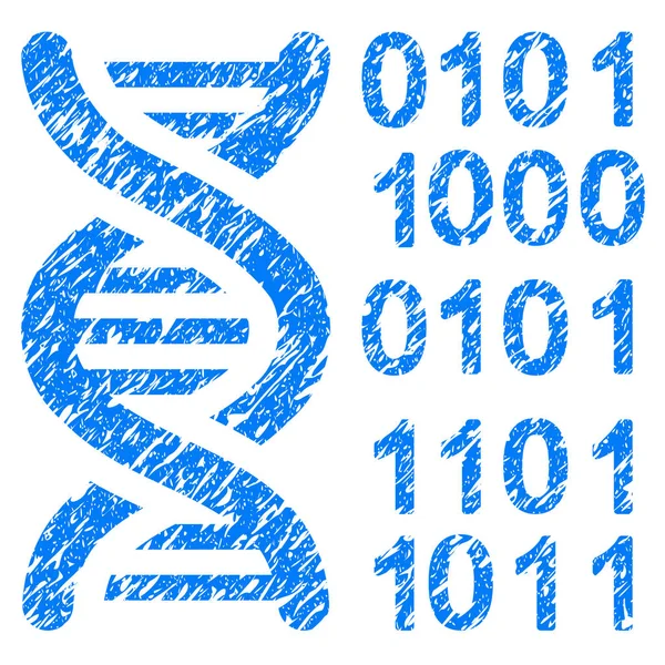 Genome Code Grand Icon — стоковый вектор