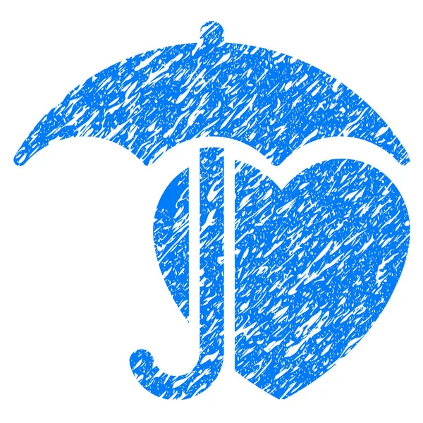 Kalp koruma Grunge simgesi