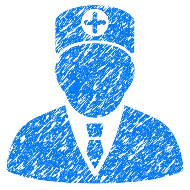 Baş hekim Grunge simgesi