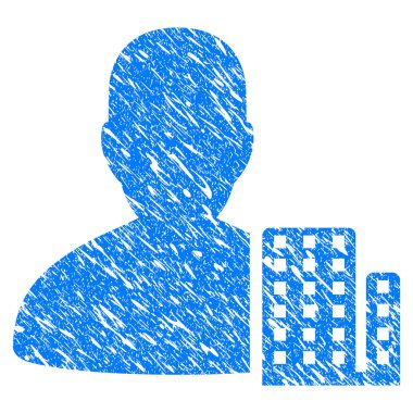 Şehir mimar Grunge simgesi