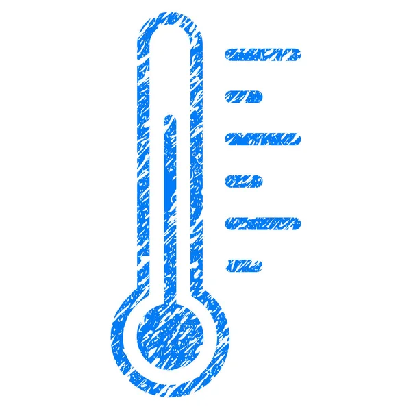 Icona Grunge Livello Temperatura — Vettoriale Stock